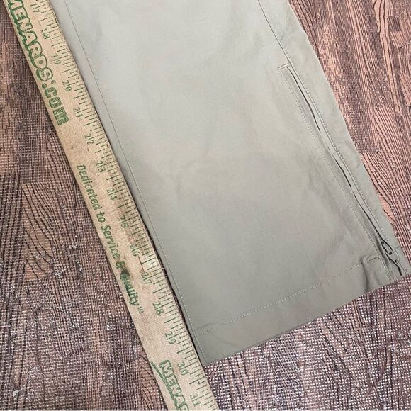 The North Face Tan Convertible Exploration Zipper Nylon Hiking Pants Men’s 34 - Picture 5 of 7